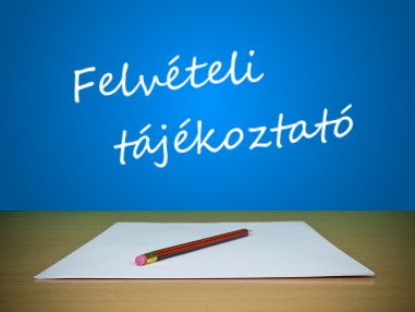 Felvételi tájékoztató a 2026/2027. tanévre