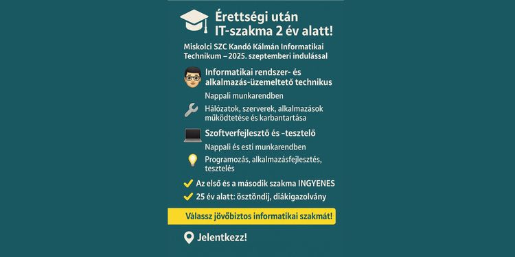 Érettségi utáni képzés a Kandóban