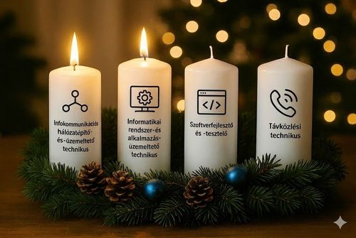 Advent második gyertyagyújtása