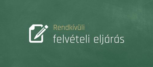 Rendkívüli felvételi eljárás